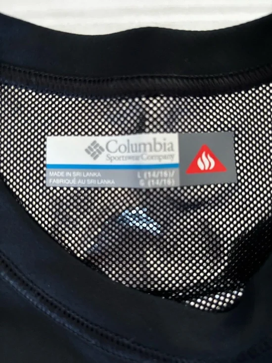 Columbia Youth Omni-Heat crew base layer size large or 14-16 - Picture 3 of 8